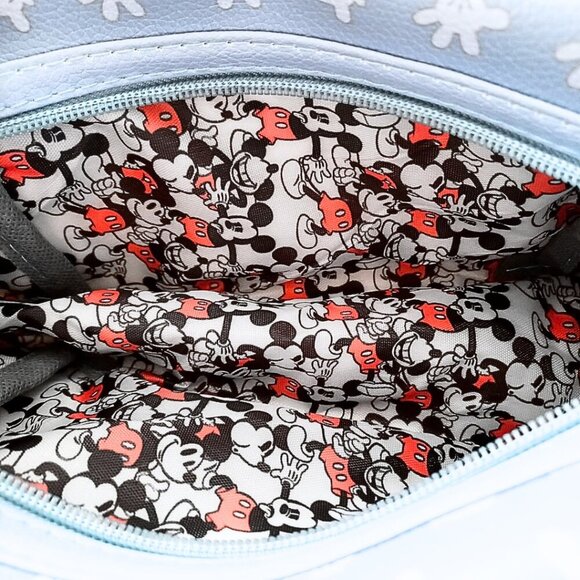 Mickey Mouse Light Blue Cosmetic Bag – Toiletry Pouch – Travel Friendly - Picture 4 of 5